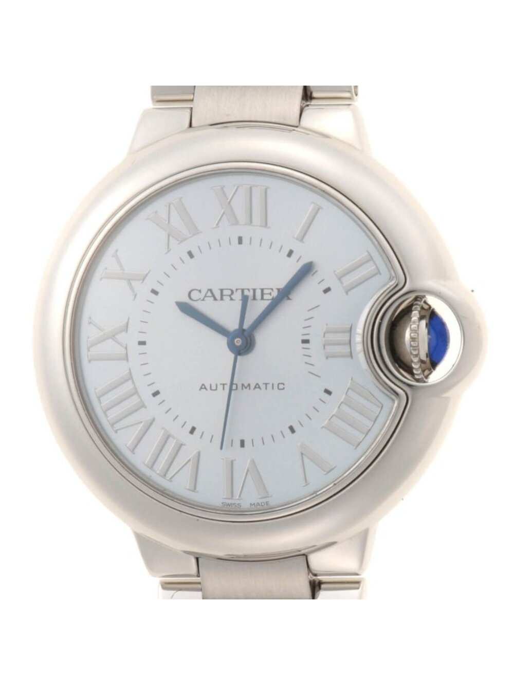 Cartier Ballon Bleu Wsbb Light Blue Watch Stainless Steel Automatic